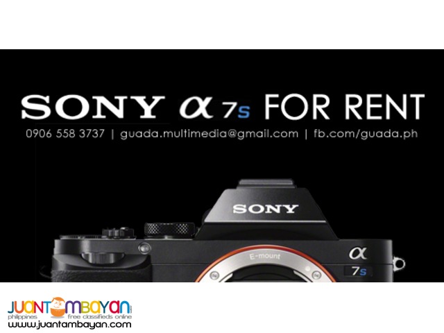 For Rent: Sony a7S | Atomos Shogun | Samyang Cine Lenses