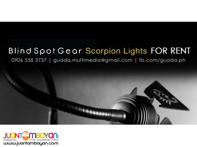 For Rent: LED Lights (LEDGO LED Panels | Blind Spot Scorpion Lights)