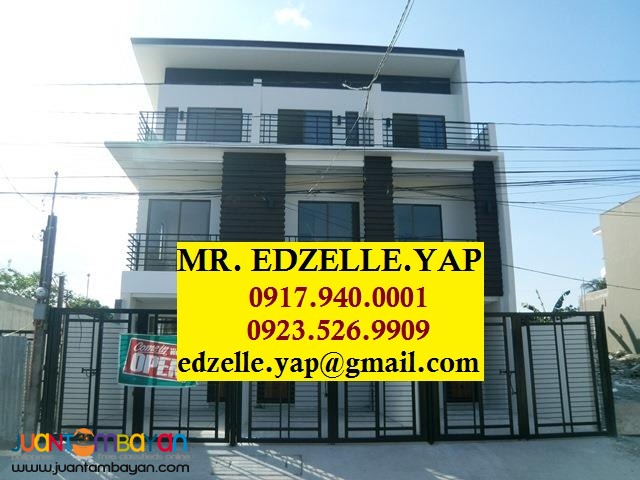 3 Storey Townhouse for Sale Mindanao Avenue, Quezon City