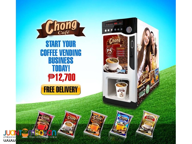 Chong Cafe Coffee Vendo Business Package 