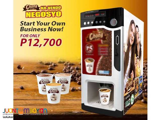 Chong Cafe Coffee Vendo Business Package 