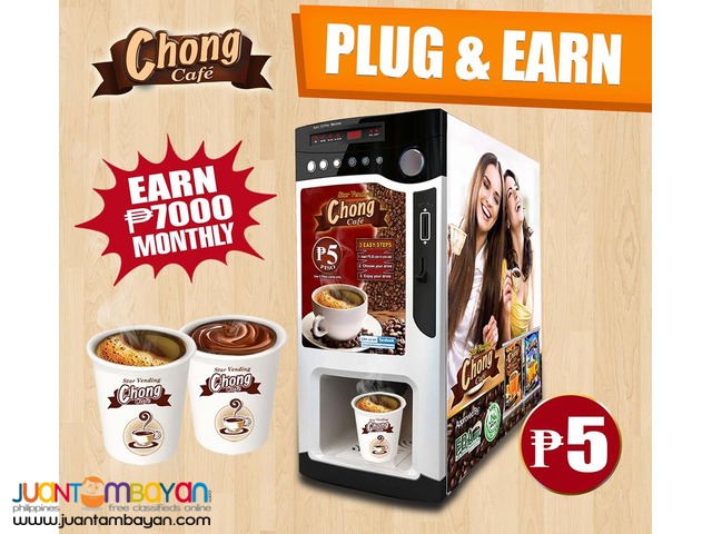 Chong Cafe Coffee Vendo Business Package 