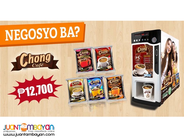 Chong Cafe Coffee Vendo Business Package 