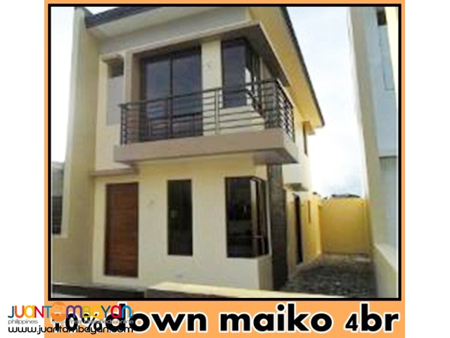 single attached maiko house and lot in pilar las pinas