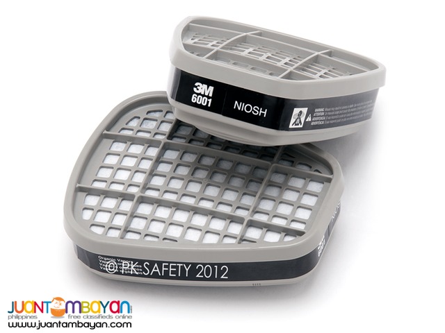 3M 6001 Organic Vapor Cartridge for Respirator (2-Pack) 3M 6001 Organic Vapor Cartridge for Respirator (2-Pack)