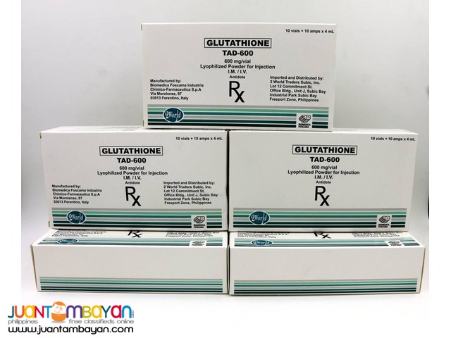 Extended promo : TAD Glutathione 600mg