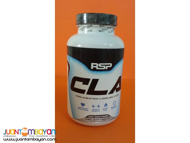 RSP CLA Conjugated linoleic acid 1000mg 180 caps Free Ship