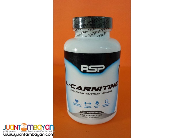 L Carnitine from RSP Nutrition 120 softgels Free shipping