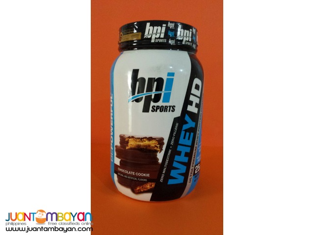 BPI Sports whey HD Whey protein 2 lb chocolate cookie