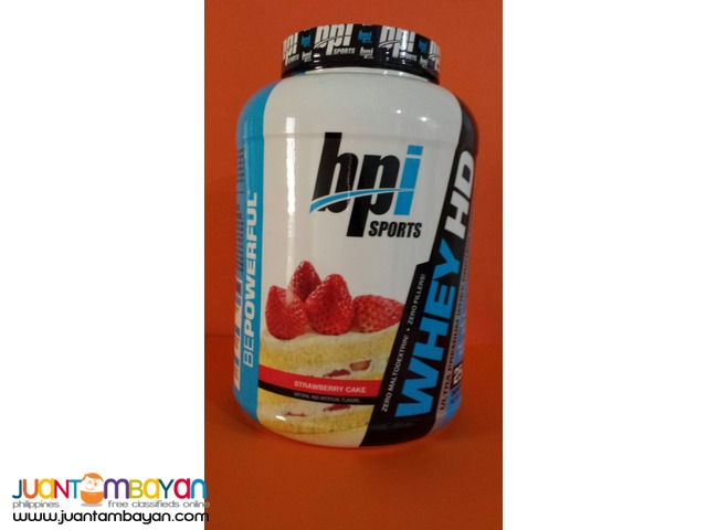 BPI Sports whey BD Whey protein 4.5 lb Strawberry
