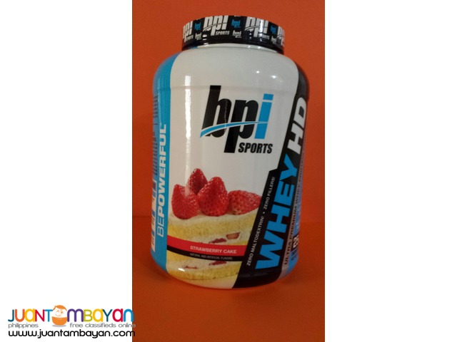 BPI Sports whey BD Whey protein 4.5 lb Strawberry BPI Sports whey BD Whey protein 4.5 lb Strawberry