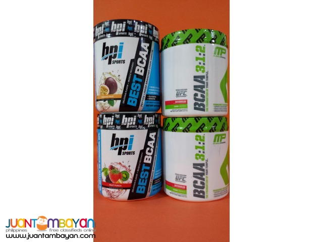 BCAA from MusclePharm & BPI Sports 30s Free shipping