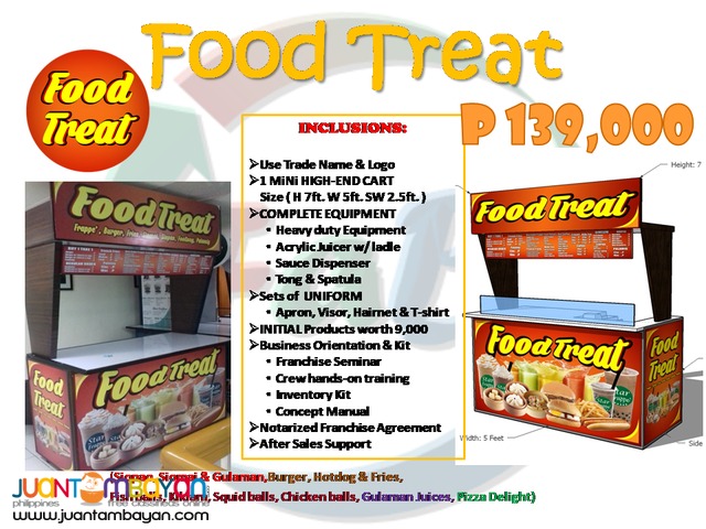 Food Treat 6in1 Open for franchise