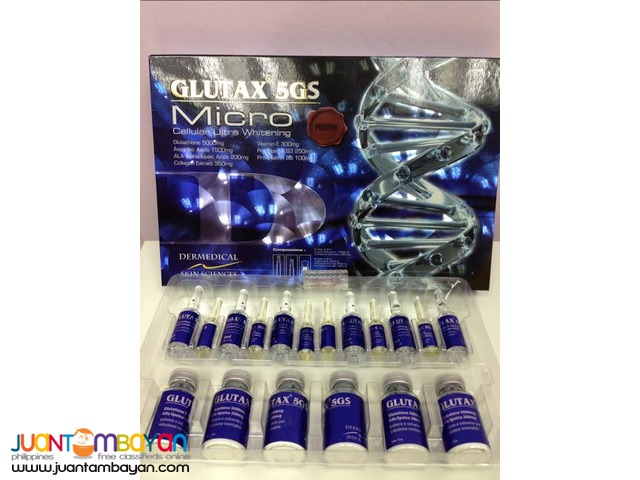 Still Under Promo for Glutax 5GS less for bulk orders