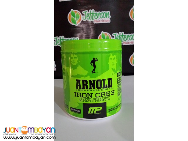 Arnold Series: Iron CRE3 Creatine Free Shipping