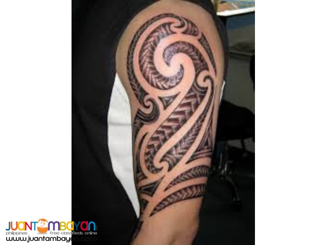 tatoo service/ home service/ black, grey or colored