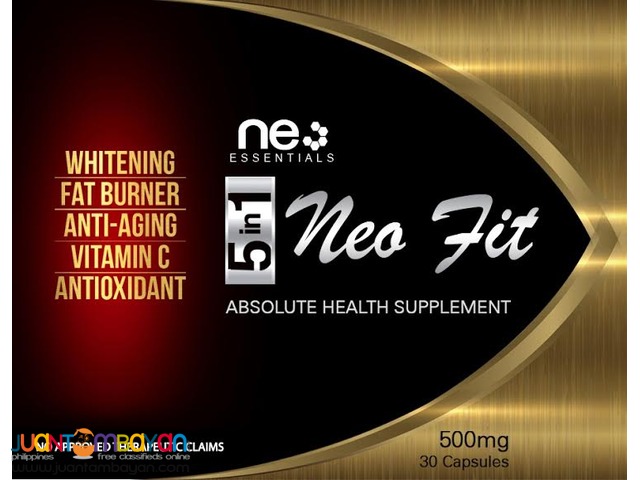 Food Supplement: 5in1 Whitening, Fat burner, Anti-aging Food Supplement: 5in1 Whitening, Fat burner, Anti-aging