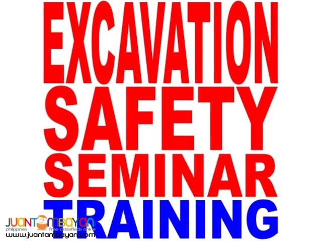 Excavation Safety Seminar Training for Construction and Mining