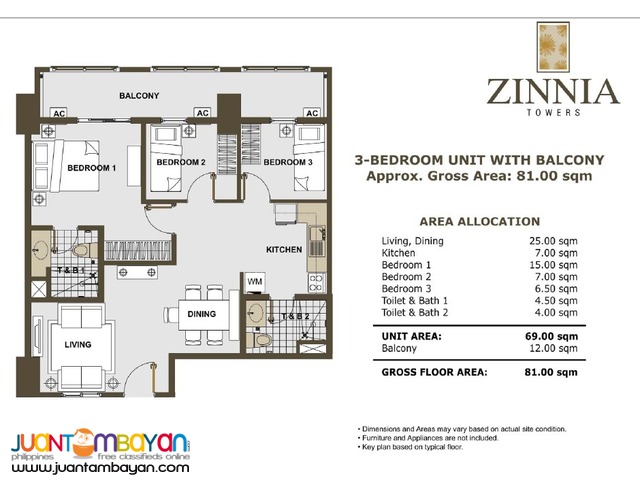 Zinnia Towers Condominium Condo in Munoz Quezon City North EDSA Manila