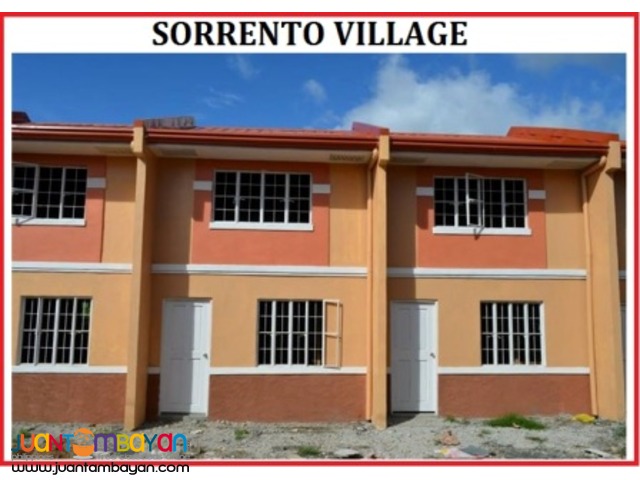 5K/ month Sorrento Village Townhouse Pagibig near Marikina Quezon City
