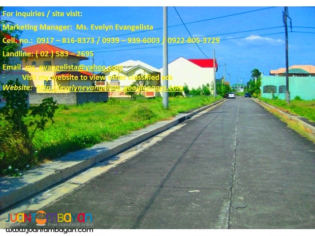 Res. Lot in Dasmarinas - Southplains phase 1