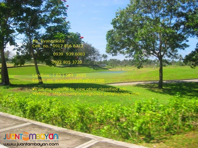 Res. Lot in Lipa Batangas - Summit Point Golf & Res. Estates