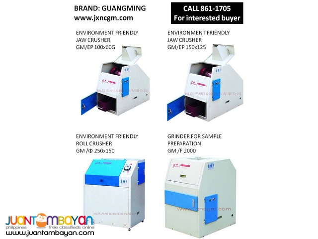 Jaw Crusher, Roll Crusher and Grinder for sale Jaw Crusher, Roll Crusher and Grinder for sale
