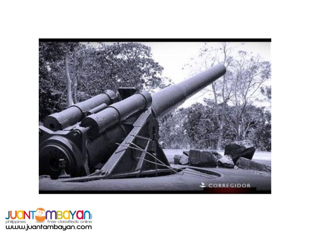 Fan of war movies or military equipment, will enjoy Corregidor tour