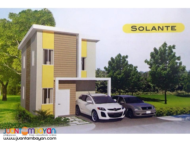 House and Lot in Bacoor Soluna Subdivision in Molino Blvd near Manila
