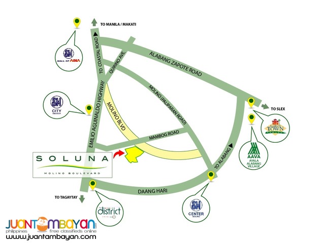 Soluna Subdivision Single Detached House in Cavite near St Dominic