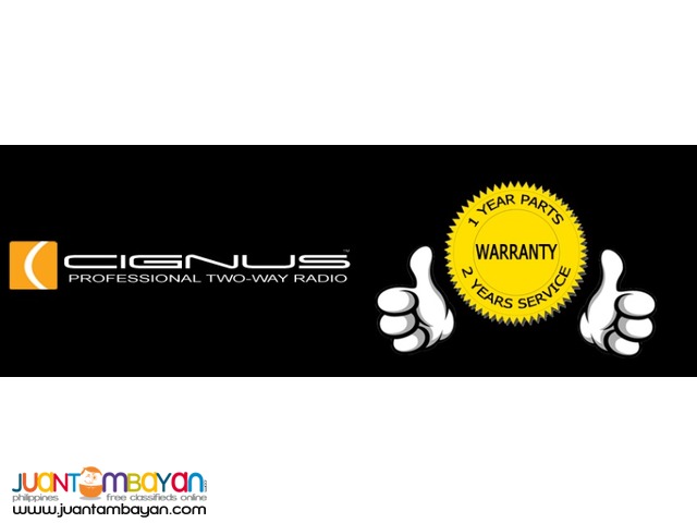 Portable two way hand held Cignus radio UV-85+ PLUS (New Model)