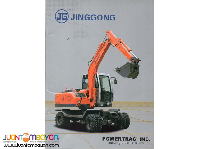 Jinggong JG608S Hydraulic Excavator (wheel type)