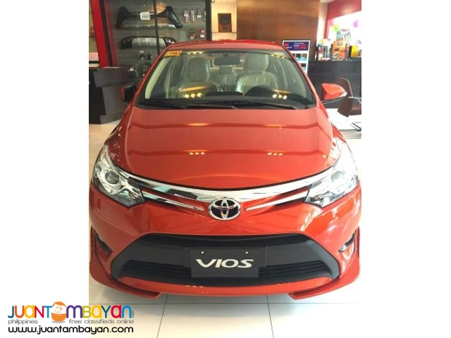 2016 Vios E automatic 60K downpayment ALL IN PROMO