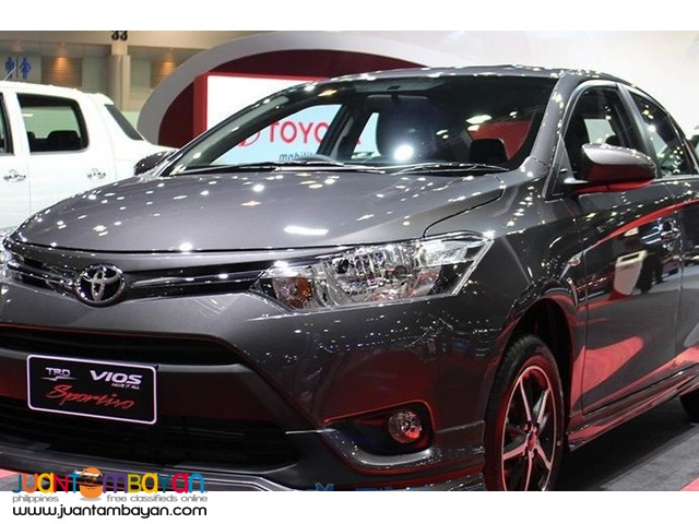 2016 Vios E automatic 60K downpayment ALL IN PROMO