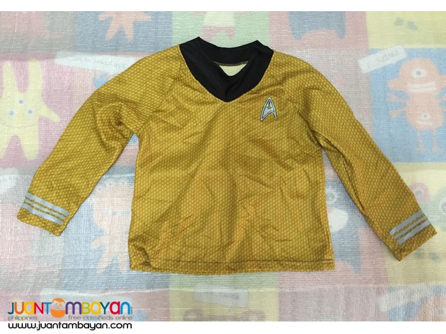 Star Trek Captain Kirk Top or Costume for kids