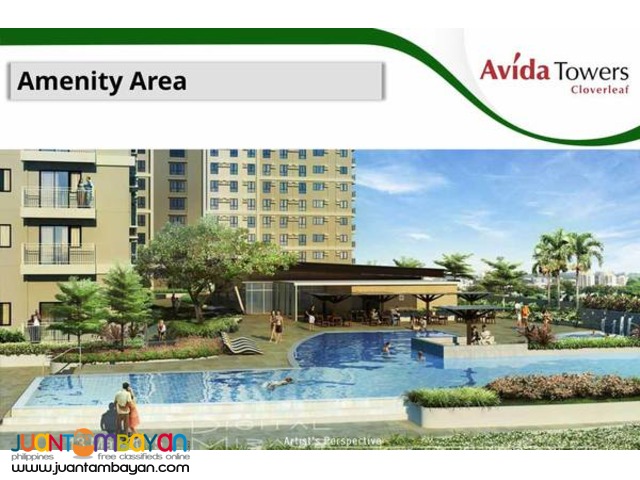 pre sell 3 bedroom Avida Towers Cloverleaf QC Philippines