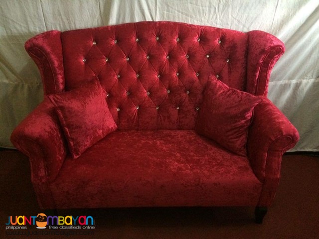 Juliet Debutante Event Couch For Rent (3 Seater) Juliet Debutante Event Couch For Rent (3 Seater)