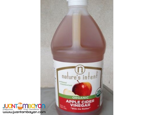 Organic Apple Cider Vinegar (Nature's Intent)