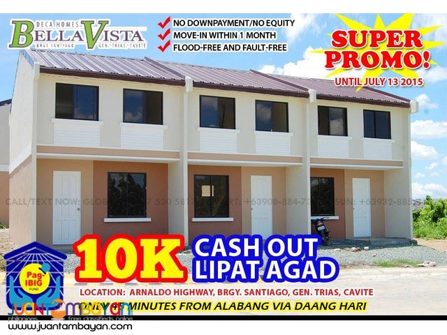 Affordable House and Lot Deca Homes 5k Monthly