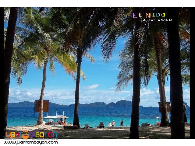 Towering marble cliffs, white sand beaches - El Nido tour package