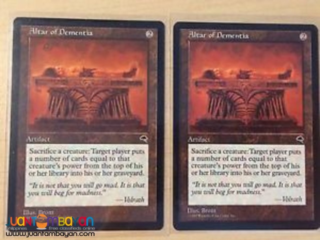 Altar of Dementia (Magic the Gathering Trading Card Game) Altar of Dementia (Magic the Gathering Trading Card Game)