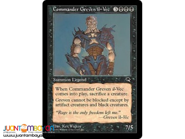 Commander Greven il-Vec (Magic the Gathering Trading Card Game)