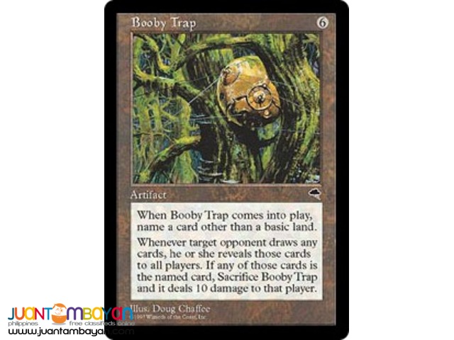 Booby Trap (Magic the Gathering Trading Card Game) Booby Trap (Magic the Gathering Trading Card Game)