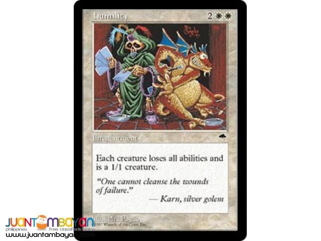 Humility (Magic the Gathering Trading Card Game) 