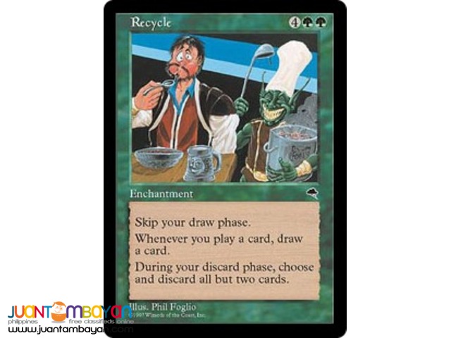 Recycle (Magic the Gathering Trading Card Game) Recycle (Magic the Gathering Trading Card Game)