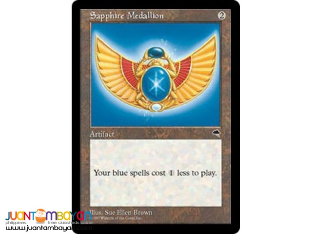 Sapphire Medallion (Magic the Gathering Trading Card Game) 