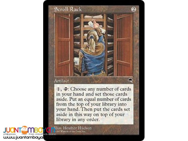 Scroll Rack (Magic the Gathering Trading Card Game) 