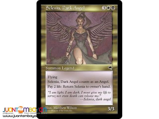 Selenia, Dark Angel (Magic the Gathering Trading Card Game) Selenia, Dark Angel (Magic the Gathering Trading Card Game)