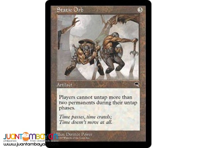 Static Orb (Magic the Gathering Trading Card Game) 