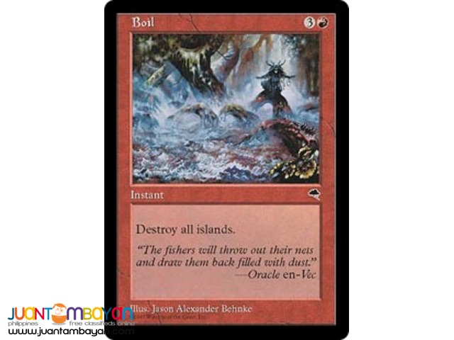 Boil (Magic the Gathering Trading Card Game) Boil (Magic the Gathering Trading Card Game)